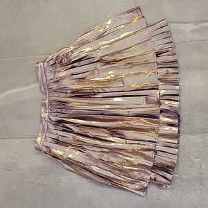 NWOT Purple Iridescent Skirt